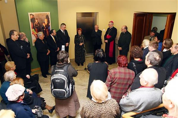Przew.ZGWŻ w Poznaniu Alicja Kobus dokonuje powitania gości