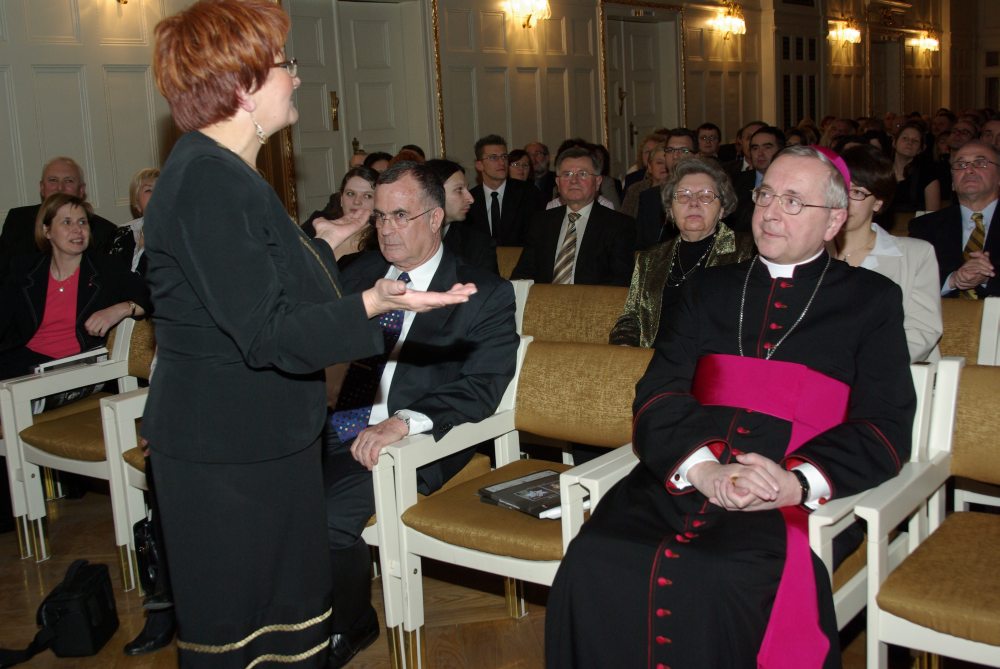 Alicja Kobus i Abp Stanisław Gądecki