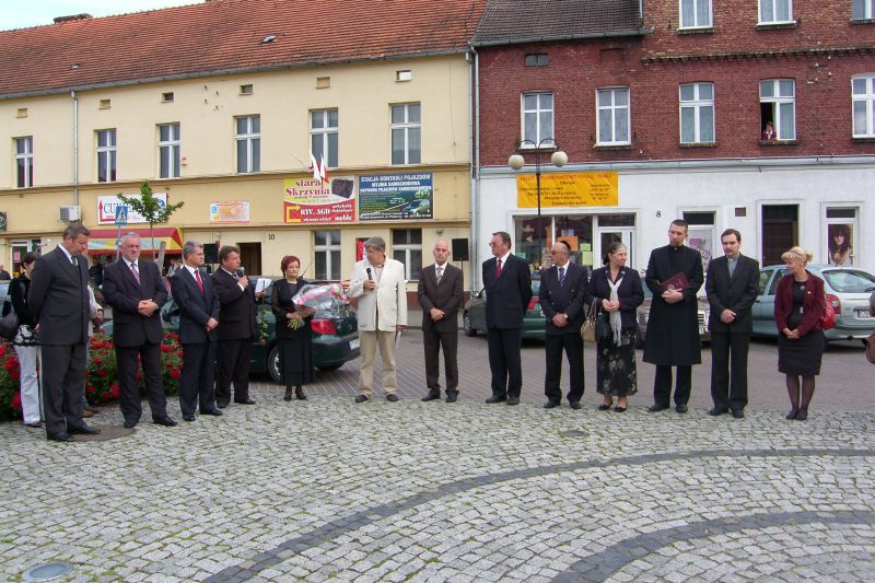 Rynek miasta - początek uroczystości