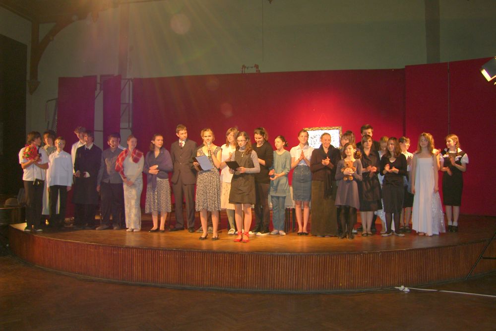 szkolna grupa teatralna