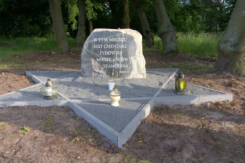 tu był cmentarz żydowski