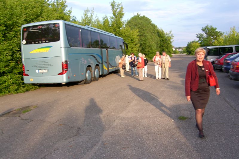 autokar gości z Niemiec