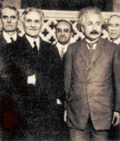 A.Michalson z Albertem Einsteinem