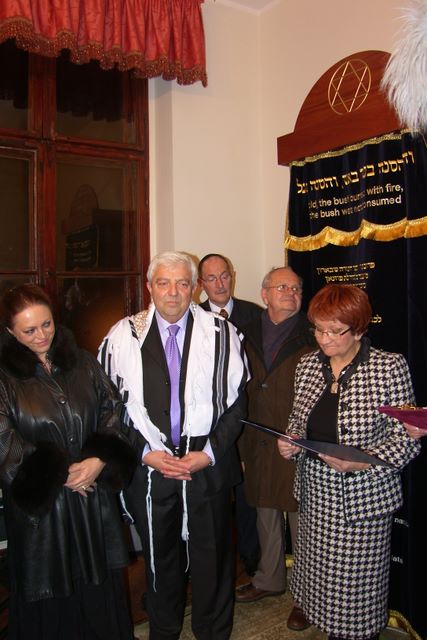 darczyńcy Zwojów Tory - Orit i Meshulma Shafran z Izraela