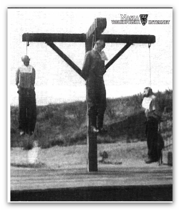 szubienica na Stadionie Miejskim w Poznaniu